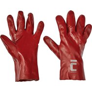 REDSTART Pracovní rukavice máčené v PVC - 27cm