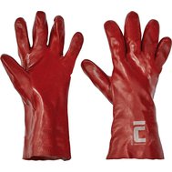 REDSTART Pracovní rukavice máčené v PVC - 35cm