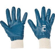 HARRIER FULL Bavlněné pracovní rukavice máčené v nitrilu