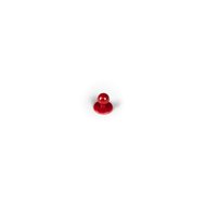 Knoflík k rondonu – červený – sada 12 kusů