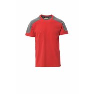 CORPORATE triko s krátkým rukávem, červená/kouřová
