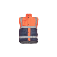 HELLIN HV vesta oranžová/navy