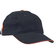 KNOXFIELD baseball čepice černá/oranžová