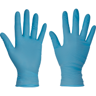 BARBARY jednorázové rukavice nitrilové pudrované