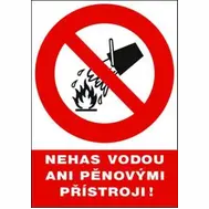 NEHAS VODOU ANI PĚNOVÝMI PŘÍSTROJI - TABULKA
